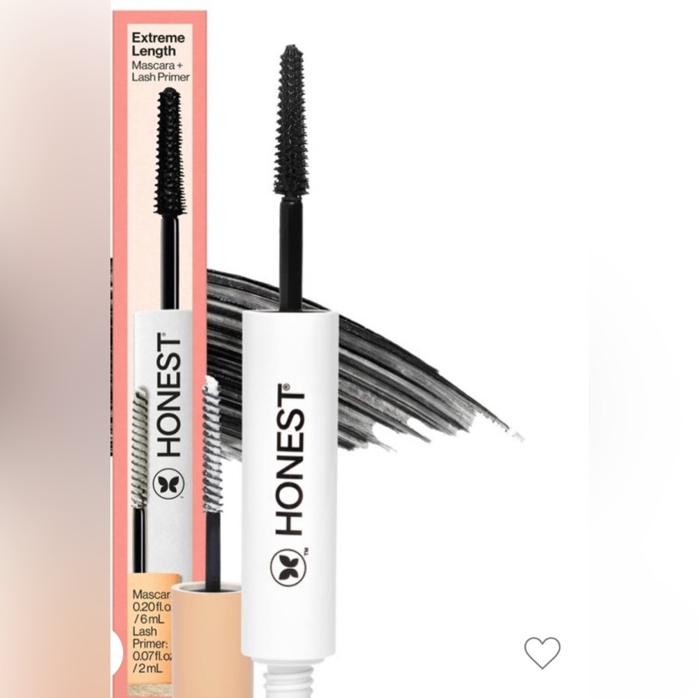 NWT Honest Extreme Length Mascara and Lash Primer
 2-in-1 (Black)